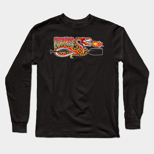 Firesnake Long Sleeve T-Shirt by OutdoorMayhem